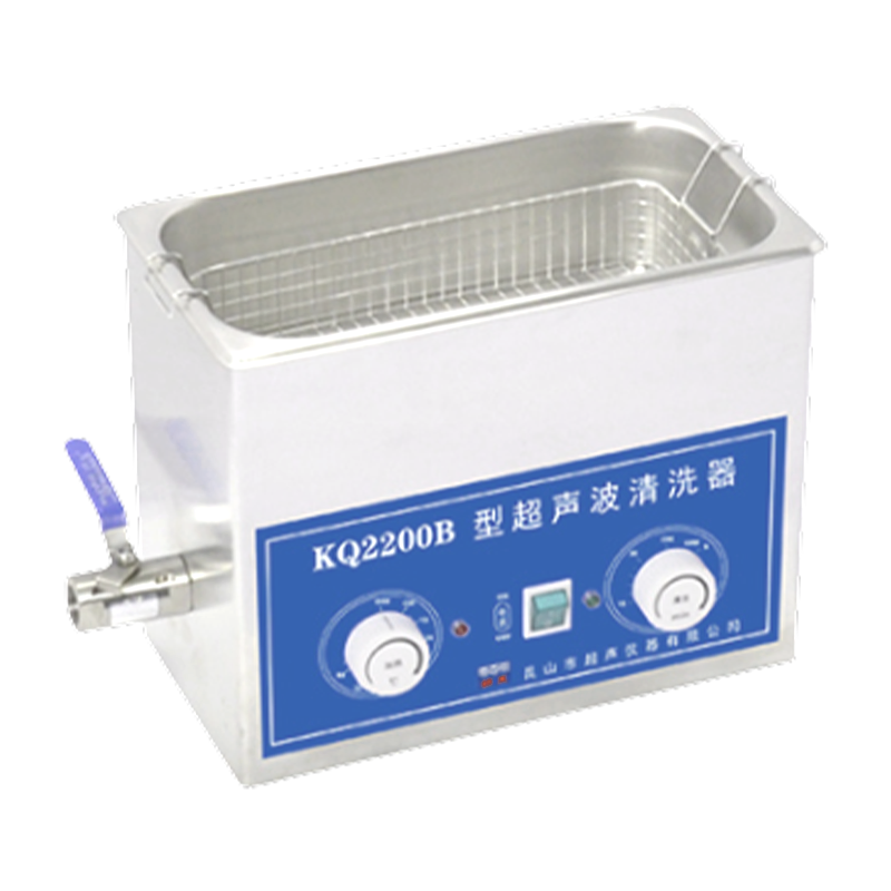 昆山舒美KQ2200B台式旋钮式超声波清洗机